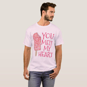You Melt My Heart Valentine's Day Popsicle Tee