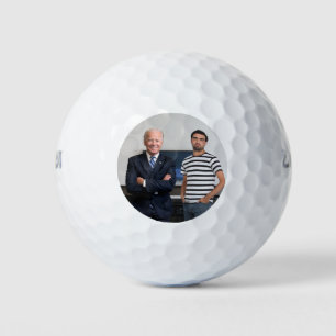 You Met President Joe Biden Add Your Photo Golf Balls
