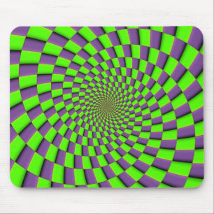 You might feel dizzy mouse pad