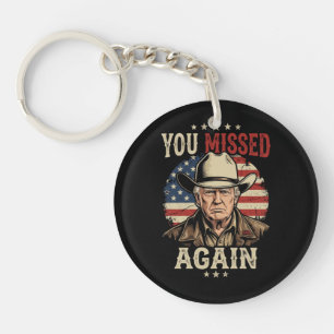 you missed again key ring