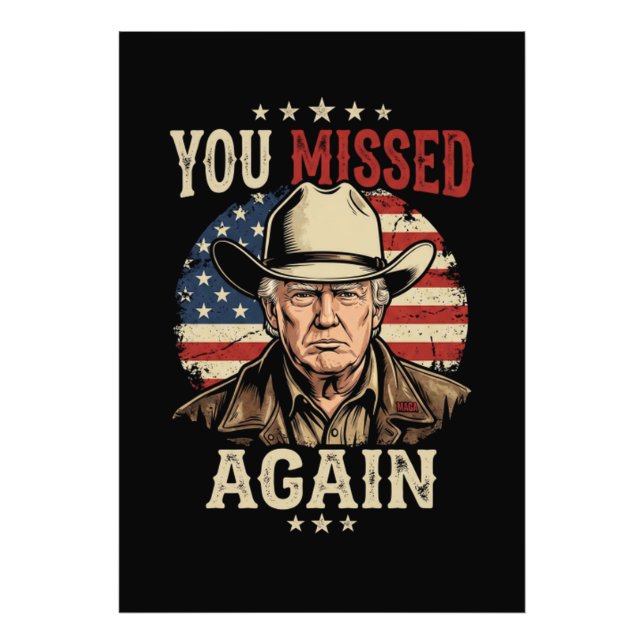 you missed again photo print (Front)