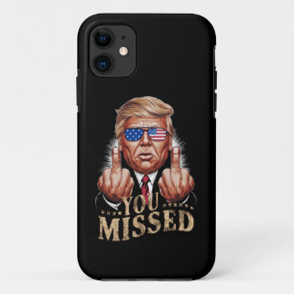 You Missed Donald Trump US Election Case-Mate iPhone Case