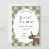 You Moosed Attend Moose Woodland Child's Birthday