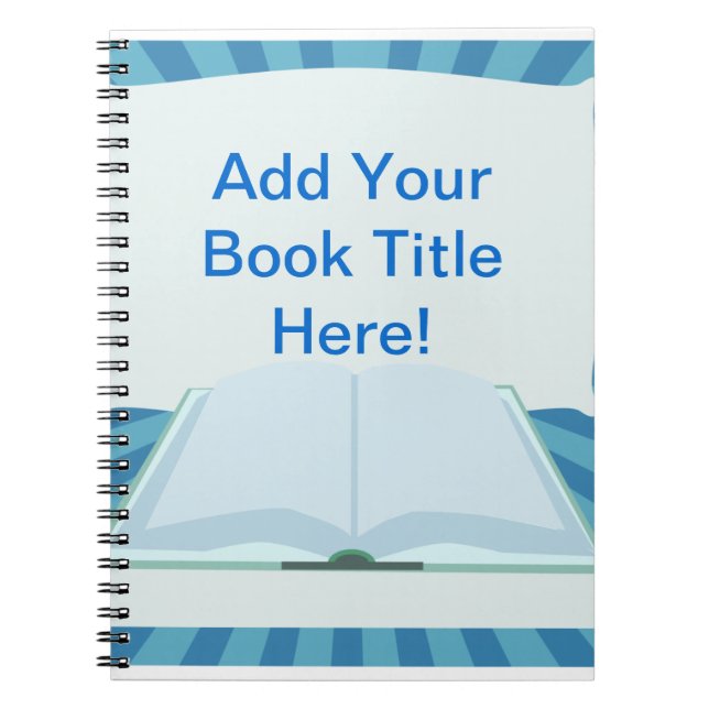 You Must Promote Your Book! Spiral Notebook (Front)
