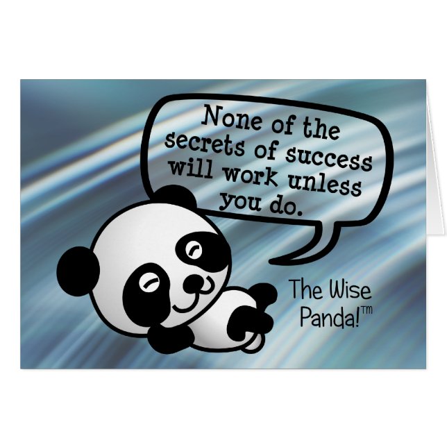 You must work hard for success (Front Horizontal)