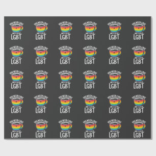You Need Love and a Cup of LGBT Pride Month 2025 Wrapping Paper