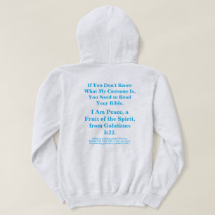 You Need to Read Your Bible Peace Costume Hoodie