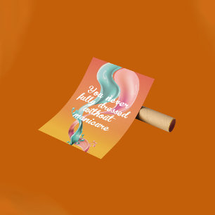 You never fully dressed without manicure, nail poster