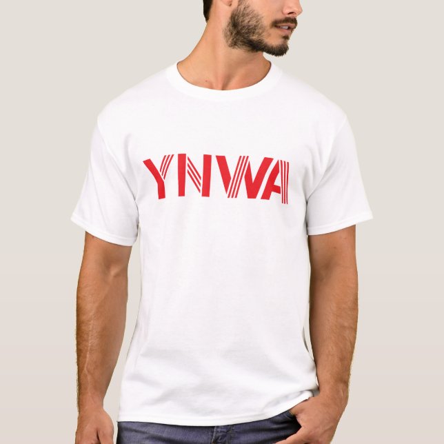 You Never Walk Alone YNWA white T-Shirt (Front)
