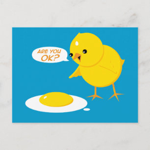 You OK? Postcard