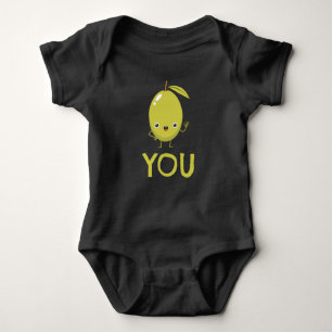 You Olives Love Valentinesday Baby Bodysuit