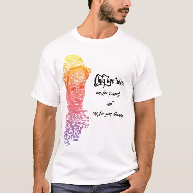 you only live twice T-Shirt (Front)