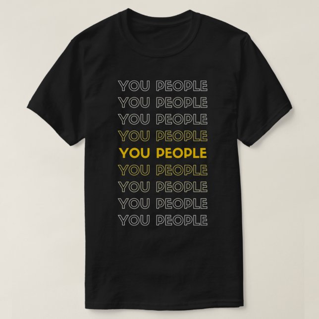 YOU PEOPLE Don Cherry support T-Shirt (Design Front)