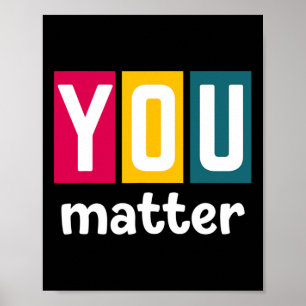 You Problem Mental Health Awareness For Women  Poster