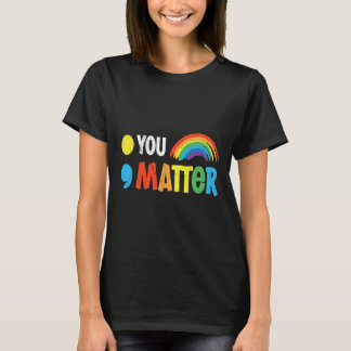 You Problem Semicolon Mental Health Warrior Solida T-Shirt