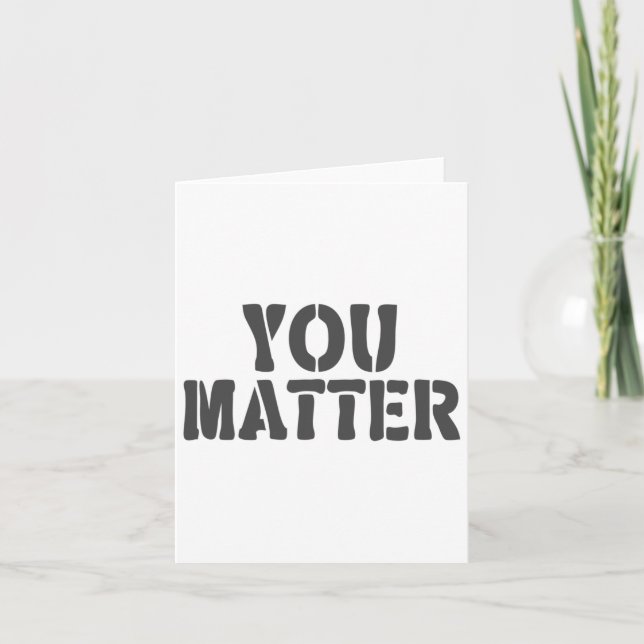 You Problem - Suicide  Card (Front)