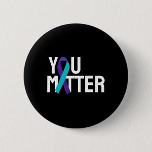 You Problem Suicide Prevention Awareness 4 6 Cm Round Badge