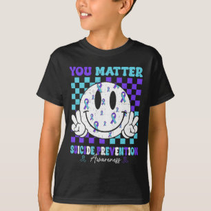 You Problem Teal Purple Ribbon Suicide Prevention T-Shirt