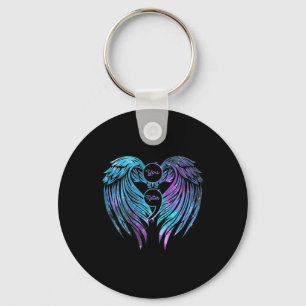 You Problem Wings Suicide Prevention Awareness Tee Key Ring