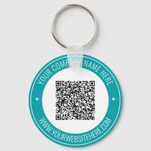 You QR Code Name Website Keychain Promotional