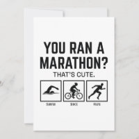 You Ran A Marathon