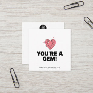 You’re A Gem Thank You Card jewellery Discount
