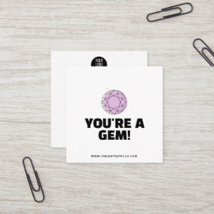 You’re A Gem Thank You Card jewellery Discount