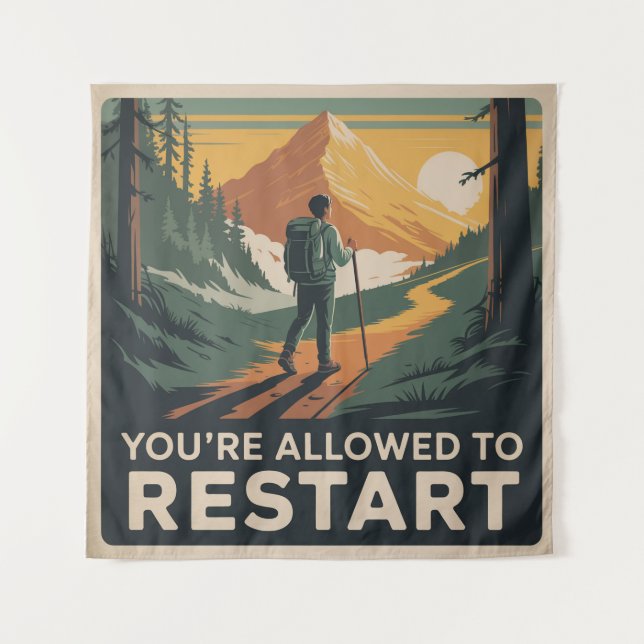 You’re Allowed To Restart Tapestry (Front)
