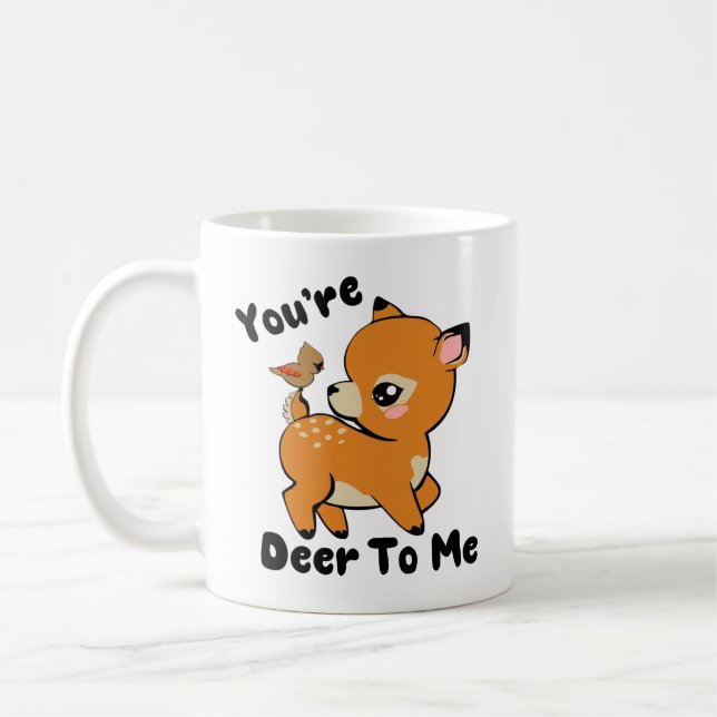 You’re Deer To Me Mug - both females (Left)