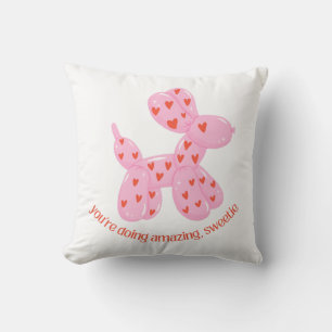You’re Doing Amazing Sweetie Quote Design Cute Cushion