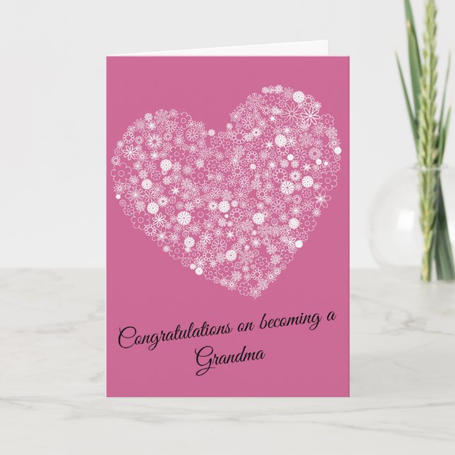 You re Going to be a Grandma Card (Front)