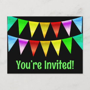 you’re invited happy birthday postcards