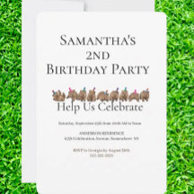 You’re Invited to a Wombat Birthday Party