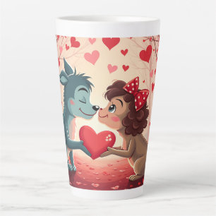 You’re paws-itively purr-fect for me latte mug