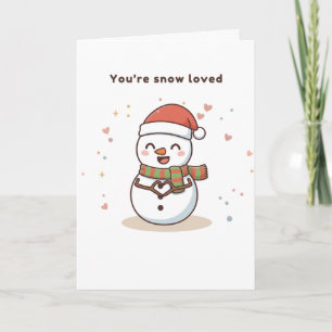 You’re Snow Loved Cute Puchi Dōshi Card