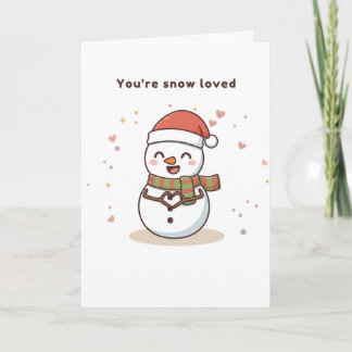 You’re Snow Loved Cute Puchi Dōshi Card
