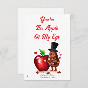 You’re The Apple Of My Eye Card