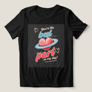 You’re The Best Part for girlfriend Tri-Blend Shirt