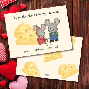 You’re the Cheese to My Mac - Valentine' s Day Holiday Card