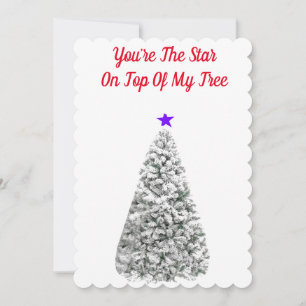 You’re The Star Christmas Card