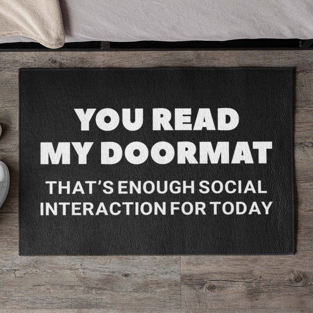 You Read My Doormat (Creator Uploaded)