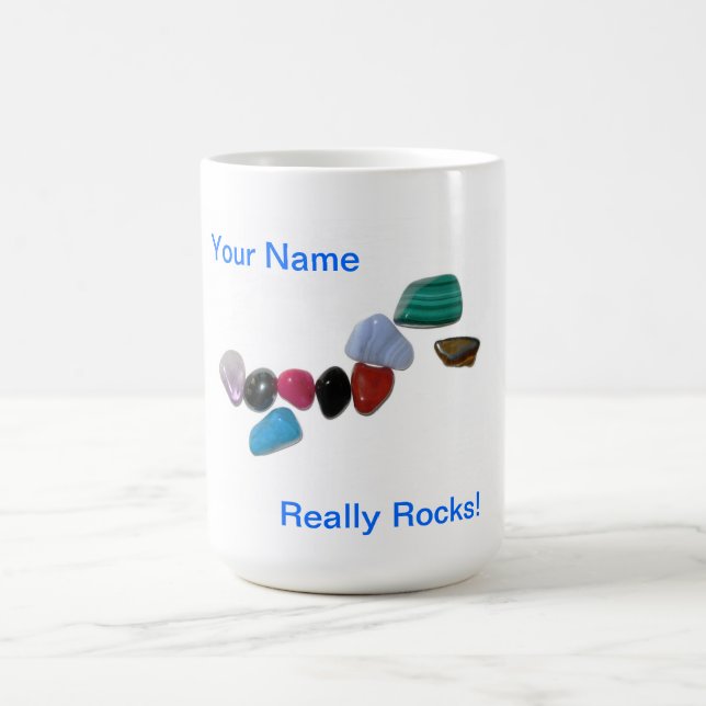 You Really Rock Customisable Coffee Mug (Center)