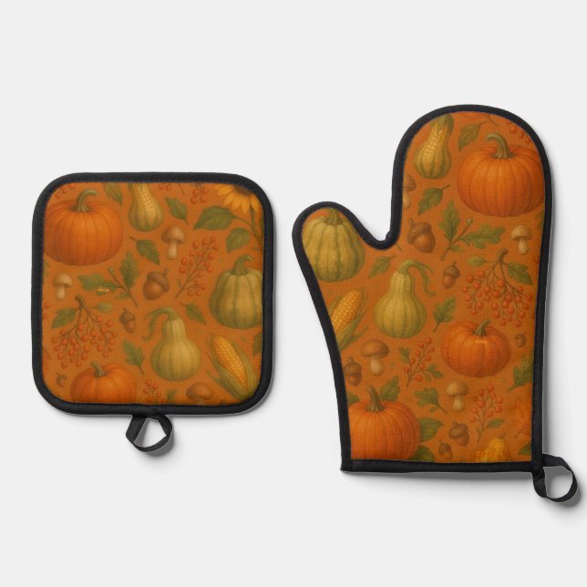 You reap oven mitt & pot holder set (Front)