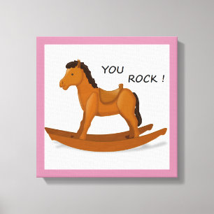 YOU ROCK CANVAS PRINT