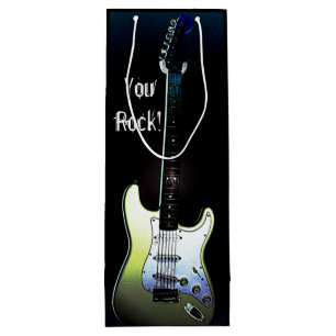 You Rock!, Electric Guitar Wine Gift Bag