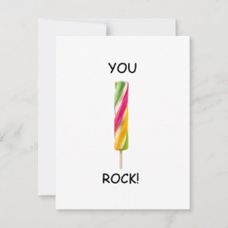 You Rock Funny Valentines Day Quotes Card