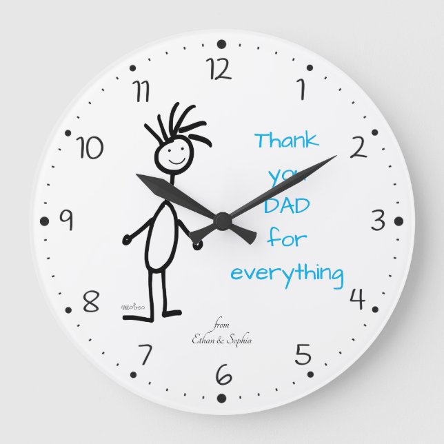 You Rock Large Clock (Front)