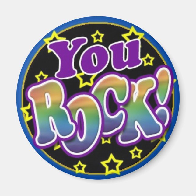 You Rock! Magnet (Front)