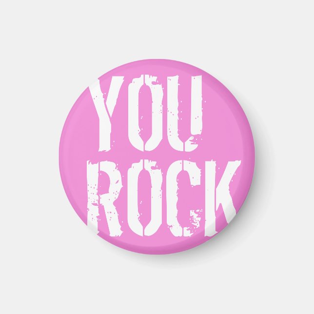 You rock - magnet (Front)