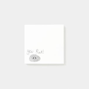 you rock  post-it notes